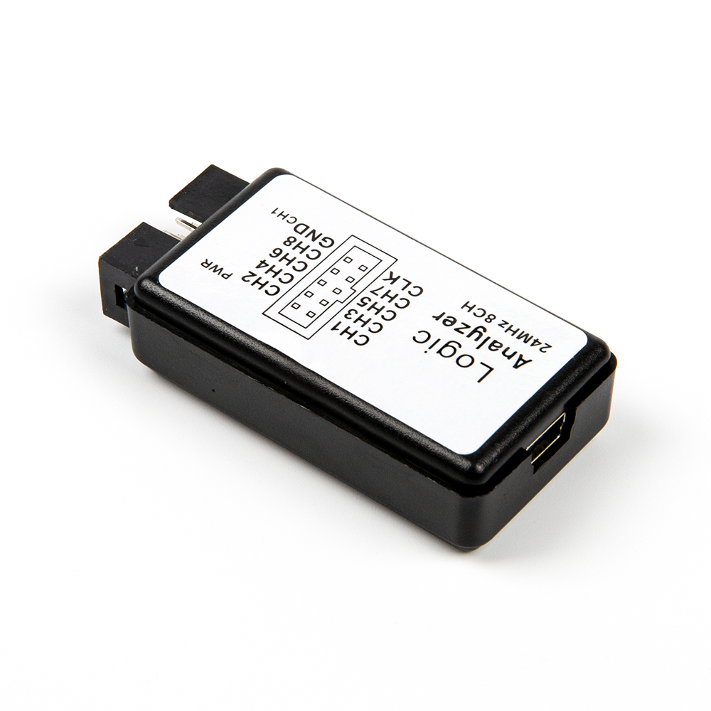 USB Логический анализатор 8-канальный, 24мГц